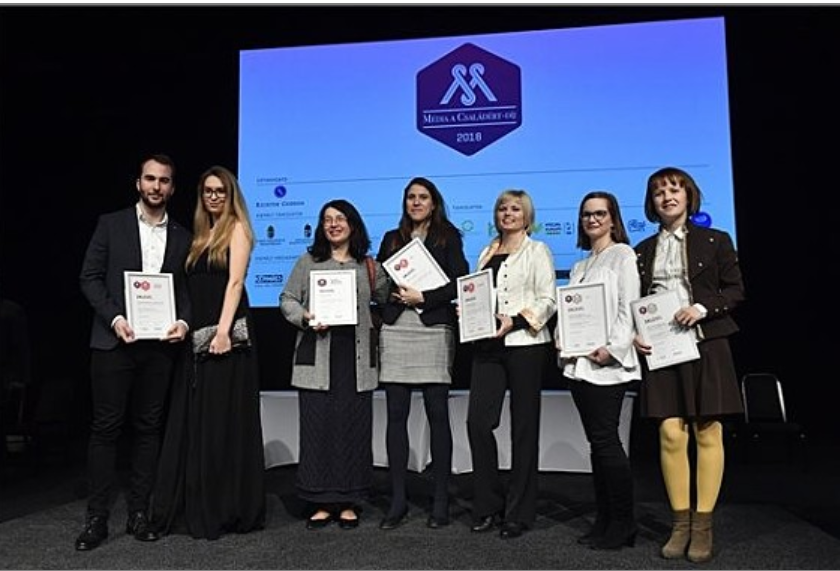 Átadták a Média a családért díjat