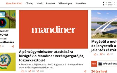 Megszűnt a Mandiner